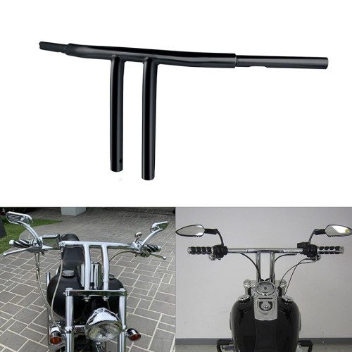 RP9910-1016 1-1/4" Fat T-Bar 12" Rise for All Harley-Davidson FLST, FXST, Sportster XL, DYNA, LOWRIDER, 48 Sportster, including Throttle-by-wire models