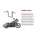 RP9910-2010 10" Rise 1.25" Monkey Bar Bars Handlebars for Harley Road Glide models 2015-Later