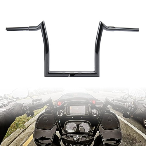 RP9910-2010 10" Rise 1.25" Monkey Bar Bars Handlebars for Harley Road Glide models 2015-Later