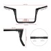 RP9910-2018 14" Rise 1" Ape Bars Handlebar for Harley Touring models, Dressers, Baggers, FLHT, and FLHTC 1982-Later