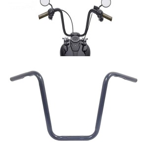 RP9910-2021 18" Rise 1" Ape Bars Handlebar for Harley '00-'17,FXSTC and '94-current TOURING FLHR,98-current FLHRC,04-07 FLHRS,18-later Softail models (except FXBR, FXBRS, FXFB, FXFBS and FXLRS)