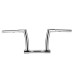 RP9910-2024 8" Bottom doulble open hole Handlebars for Harley Sportsters XL883L, XL883N, XL1200CX, XL1200L, XL1200N, XL1200NS, XL1200T, XL1200V, XL1200X and XL1200XS models 2007-later