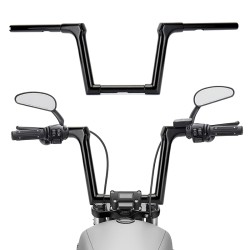 RP9910-2028 14" Fused Handle Bar Handlebar for Harley Dyna Switchback FLD 2012-2016 Dyna Street Bob FXDB 2013-2017