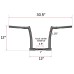 RP9910-2036 12" Bottom doulble open hole for Harley Sportsters XL883L, XL883N, XL1200CX, XL1200L, XL1200N, XL1200NS, XL1200T, XL1200V, XL1200X and XL1200XS models 2007-later