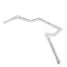 RP9910-2063 Fused 12" Bagger Ape Bar Handlebar for Harley Electra Glide FLHT, Street Glide FLHX, Ultra Limited FLHTK 1996-2024 (except '23-'24 FLHXSE and '24 FLHX)