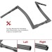 RP9910-2067 14" Poke Ape Handlebar for Harley Dyna Switchback FLD 2012-2016 Harley Dyna Street Bob FXDB 2013-2017