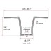 RP9910-2068 16" Poke Ape Handlebar for Harley Dyna Switchback FLD 2012-2016 Harley Dyna Street Bob FXDB 2013-2017