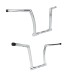 RP9910-2075 10" Bottom doulble open hole Handlebar for Harley Sportsters XL883L, XL883N, XL1200CX, XL1200L, XL1200N, XL1200NS, XL1200T, XL1200V, XL1200X and XL1200XS models 2007-later