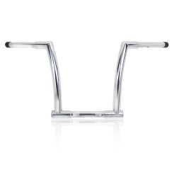 RP9910-2076 12" Bottom doulble open hole Handlebar for Harley Sportsters XL883L, XL883N, XL1200CX, XL1200L, XL1200N, XL1200NS, XL1200T, XL1200V, XL1200X and XL1200XS models 2007-later