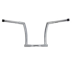 RP9910-2077 14" Bottom doulble open hole Handlebar for Harley Sportsters XL883L, XL883N, XL1200CX, XL1200L, XL1200N, XL1200NS, XL1200T, XL1200V, XL1200X and XL1200XS models 2007-later