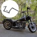 RP9910-2078 16" Bottom doulble open hole Handlebar for Harley Sportsters XL883L, XL883N, XL1200CX, XL1200L, XL1200N, XL1200NS, XL1200T, XL1200V, XL1200X and XL1200XS models 2007-later