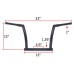 RP9910-2080 12" Bottom doulble open hole Handlebar for Harley Road Glide FLTRX 2015-2023 Road Glide Special FLTRXS 2015-2023