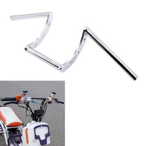 RP9910-4003 Motorcycle Drag Handlebar 1" Z Bars Pullback Handle Bar for Harley Custom Bobber Softail Dyna Sportster