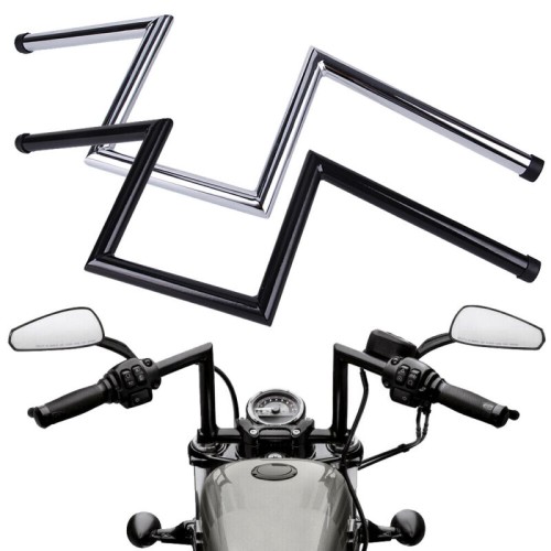 RP9910-5003 1" Diameter Drag Bar Handlebar for Harley Custom Chopper Bobber