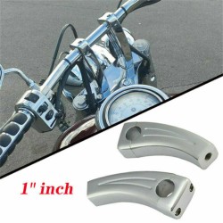 RP9920-1002 1" Handlebar Risers clamps Height:3.5" for Harley Davidson Cruisers Choppers