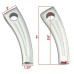 RP9920-1004 1" Handlebar Risers clamps Height:5.5" for Harley Davidson Cruisers Choppers