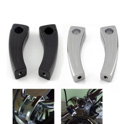 RP9920-1004 1" Handlebar Risers clamps Height:5.5" for Harley Davidson Cruisers Choppers