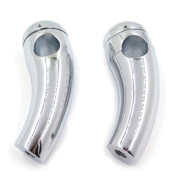 RP9920-1006 1" Handlebar Risers clamps Height:4.5" for Harley Davidson Cruisers Choppers