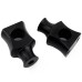 RP9920-1008 1" Handlebar Risers clamps for Harley Sportster Dyna Bobber Chopper
