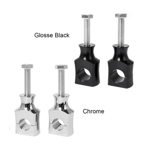 RP9920-1008 1" Handlebar Risers clamps for Harley Sportster Dyna Bobber Chopper