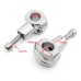 RP9920-1010C 1" CNC Deep Cut Handlebar Risers for Harley Sportster Dyna Bobber Chopper
