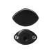 RP9920-1012 1" Mount Handlebar Risers Height:2" for Harley Sportster Dyna Bobber Chopper