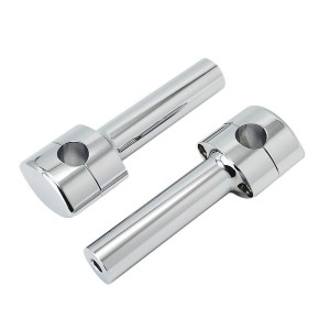 RP9920-1013 1" Mount Handlebar Risers Height:4" for Harley Sportster Dyna Bobber Chopper