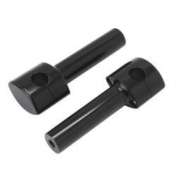 RP9920-1014 1" Mount Handlebar Risers Height:6" for Harley Sportster Dyna Bobber Chopper