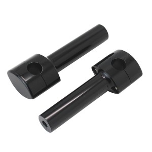 RP9920-1014 1" Mount Handlebar Risers Height:6" for Harley Sportster Dyna Bobber Chopper