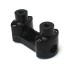 RP9920-1018 1" Mount Handlebar Risers Height:2" for Harley Dyna Softail Sportster 1200 883