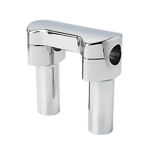 RP9920-1019 1" Mount Handlebar Risers Height:4" for Harley Dyna Softail Sportster 1200 883