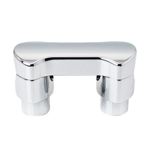 RP9920-1021 1.25" Mount Handlebar Risers Height:2" for Harley Dyna Softail Touring