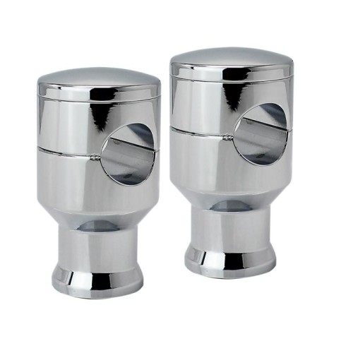 RP9920-1024 1" Mount Handlebar Risers Height:2" for Harley Dyna Softail Sportster 1200 883