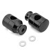 RP9920-1028 1.25" Mount Handlebar Risers Height:2" for Harley Dyna Softail Touring