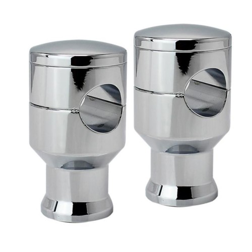 RP9920-1028 1.25" Mount Handlebar Risers Height:2" for Harley Dyna Softail Touring