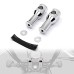 RP9920-1029 1.25" Mount Handlebar Risers Height:4" for Harley Dyna Softail Touring