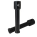 RP9920-1031 1.25" Mount Handlebar Risers Height:8" for Harley Dyna Softail Touring