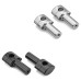 RP9920-1033 1" Mount Handlebar Risers Height:4" for Harley Dyna Softail Sportster 1200 883