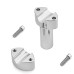 RP9920-1033 1" Mount Handlebar Risers Height:4" for Harley Dyna Softail Sportster 1200 883