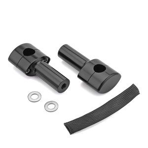 RP9920-1033 1" Mount Handlebar Risers Height:4" for Harley Dyna Softail Sportster 1200 883