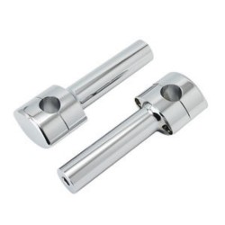 RP9920-1034 1" Mount Handlebar Risers Height:6" for Harley Dyna Softail Sportster 1200 883