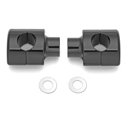 RP9920-1035 1.25" Mount Handlebar Risers Height:2" for Harley Dyna Softail Touring