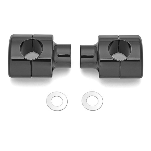 RP9920-1035 1.25" Mount Handlebar Risers Height:2" for Harley Dyna Softail Touring