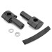 RP9920-1036 1.25" Mount Handlebar Risers Height:4" for Harley Dyna Softail Touring
