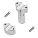 RP9920-1036 1.25" Mount Handlebar Risers Height:4" for Harley Dyna Softail Touring