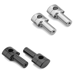 RP9920-1036 1.25" Mount Handlebar Risers Height:4" for Harley Dyna Softail Touring