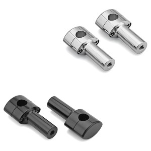 RP9920-1036 1.25" Mount Handlebar Risers Height:4" for Harley Dyna Softail Touring