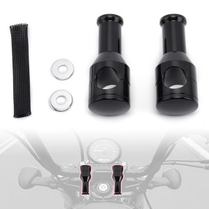 RP9920-1039 1" Mount Handlebar Risers Height:4" for Harley Dyna Softail Sportster 1200 883