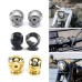 RP9920-1044 1.25" Round Handlebar riser Height:1.75" for Harley Dyna Softail Touring