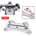 RP9920-1059C 1 Inch Handlebar Risers Top Clamp for Harley Touring 1997-2023